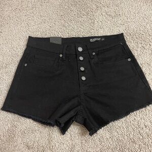 Blank NYC Barrow Women's Black Denim Shorts